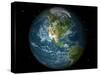 Full Earth View Showing North America-Stocktrek Images-Stretched Canvas