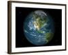 Full Earth View Showing North America-Stocktrek Images-Framed Photographic Print