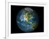 Full Earth View Showing North America-Stocktrek Images-Framed Photographic Print