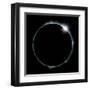 Full Eclipse of the Sun on Black-Johan Swanepoel-Framed Art Print