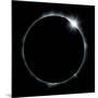 Full Eclipse of the Sun on Black-Johan Swanepoel-Mounted Art Print