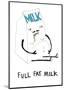 Full Fat Milk-null-Mounted Giclee Print