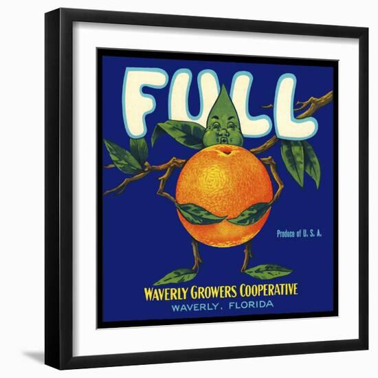 Full Florida Citrus-null-Framed Giclee Print