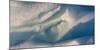 Full frame shot of iceberg, Nordaustlandet, Svalbard, Norway-Panoramic Images-Mounted Photographic Print