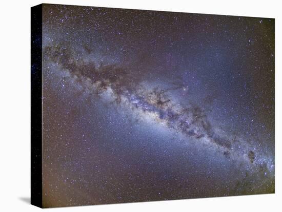 Full Frame View of the Milky Way from Horizon to Horizon-null-Stretched Canvas