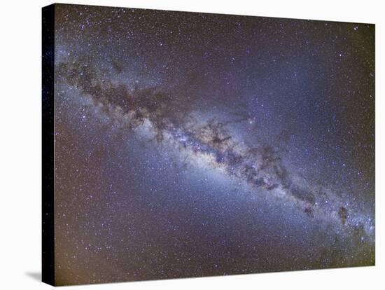 Full Frame View of the Milky Way from Horizon to Horizon-null-Stretched Canvas