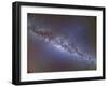 Full Frame View of the Milky Way from Horizon to Horizon-null-Framed Photographic Print