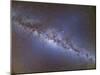 Full Frame View of the Milky Way from Horizon to Horizon-null-Mounted Photographic Print