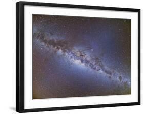 Full Frame View of the Milky Way from Horizon to Horizon-null-Framed Photographic Print