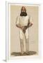 Full Length Illustration of W G Grace-Spy (Leslie M. Ward)-Framed Photographic Print