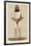 Full Length Illustration of W G Grace-Spy (Leslie M. Ward)-Framed Photographic Print