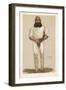 Full Length Illustration of W G Grace-Spy (Leslie M. Ward)-Framed Photographic Print