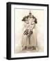 Full Length of Smiling Female Dancers Performing on Stage-null-Framed Photo