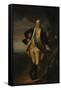 Full-length portrait of George Washington after the Battle of Princeton.-Vernon Lewis Gallery-Framed Stretched Canvas