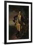 Full-length portrait of George Washington after the Battle of Princeton.-Vernon Lewis Gallery-Framed Art Print