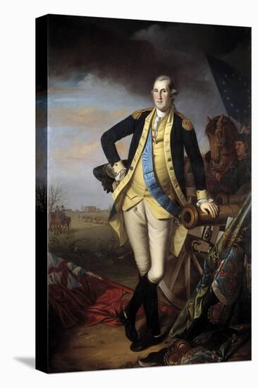 Full-Length Portrait of George Washington-null-Stretched Canvas