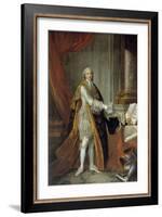 Full-Length Portrait of Louis Stanislas Xavier De France by Francois Hubert Drouais-null-Framed Giclee Print