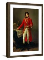 Full Length Portrait of Napoleon Bonaparte as First Consul. 1802-Antoine Jean Gros-Framed Art Print