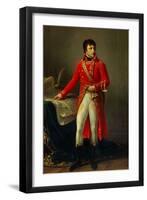 Full Length Portrait of Napoleon Bonaparte as First Consul. 1802-Antoine Jean Gros-Framed Art Print