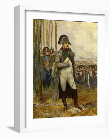 Full Length Portrait of Napoleon I-Edouard Detaille-Framed Art Print