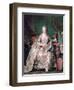 Full-Length Portrait of the Marquise De Pompadour (1721-176)-Maurice Quentin de La Tour-Framed Giclee Print