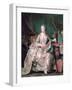 Full-Length Portrait of the Marquise De Pompadour (1721-176)-Maurice Quentin de La Tour-Framed Giclee Print