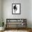 Full Length Silhouette Of A Young Man Dancer Dancing Funky Hip Hop R And B-OSTILL-Framed Art Print displayed on a wall