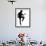 Full Length Silhouette Of A Young Man Dancer Dancing Funky Hip Hop R And B-OSTILL-Framed Art Print displayed on a wall