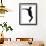 Full Length Silhouette Of A Young Man Dancer Dancing Funky Hip Hop R And B-OSTILL-Framed Art Print displayed on a wall