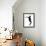 Full Length Silhouette Of A Young Man Dancer Dancing Funky Hip Hop R And B-OSTILL-Framed Art Print displayed on a wall