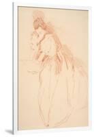 Full Length Woman with Obscured Hands-John White Alexander-Framed Giclee Print