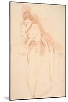 Full Length Woman with Obscured Hands-John White Alexander-Mounted Giclee Print