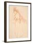 Full Length Woman with Obscured Hands-John White Alexander-Framed Giclee Print