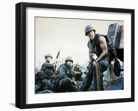 FULL METAL JACKET, 1987 directed by STANLEY KUBRICK Adam Baldwin (photo)-null-Framed Photo