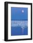 Full Moon and Melting Sea Ice, Repulse Bay, Nunavut Territory, Canada-Paul Souders-Framed Photographic Print