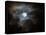 Full Moon and Passing Clouds at Night-Adam Jones-Stretched Canvas