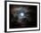 Full Moon and Passing Clouds at Night-Adam Jones-Framed Photographic Print