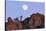 Full Moon, High Peaks, Pinnacles National Monument, California, USA-Gerry Reynolds-Stretched Canvas