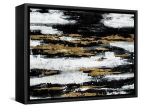 Full Moon Horizon-Jodi Maas-Framed Stretched Canvas