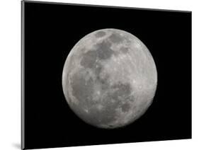 Full Moon in Black and White-Arthur Morris-Mounted Photographic Print