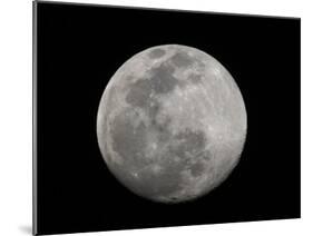 Full Moon in Black and White-Arthur Morris-Mounted Photographic Print