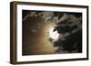 Full Moon in Clouds, Gleichen, Alberta, Canada-null-Framed Photographic Print