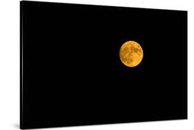 Full moon in the sky at night-null-Stretched Canvas
