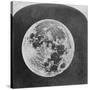 Full Moon, Late 19th or Early 20th Century-null-Stretched Canvas