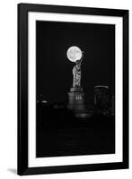 Full Moon New York-Bruce Getty-Framed Photographic Print