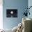 Full Moon on a Dark Night with Stars and Comets over the Ocean-null-Stretched Canvas displayed on a wall