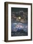 Full Moon Over Coit Tower, San Francisco Iconic Travel-Vincent James-Framed Photographic Print