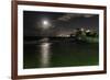 Full Moon Over Condado, Puerto Rico-George Oze-Framed Photographic Print