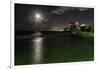 Full Moon Over Condado, Puerto Rico-George Oze-Framed Photographic Print