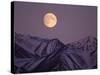 Full Moon over Gates of the Arctic National Park, North Slope of the Brooks Range, Alaska, USA-Steve Kazlowski-Stretched Canvas